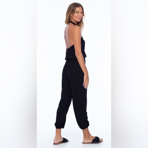 Indah NWT Jade Blouson tube top jumpsuit - Picture 2 of 6